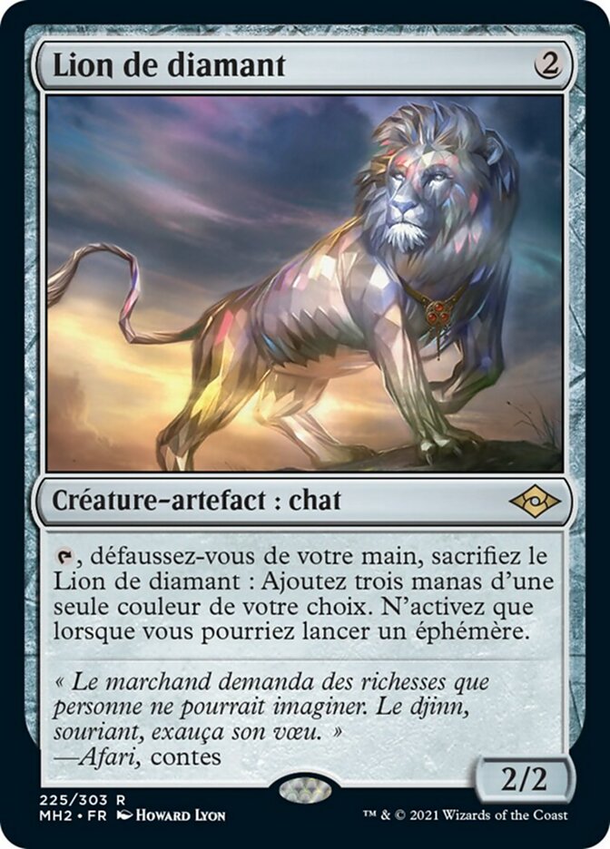 Lion de diamant