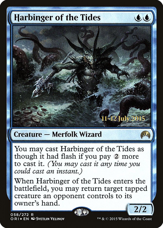 Harbinger of the Tides (Magic Origins Promos #58s)