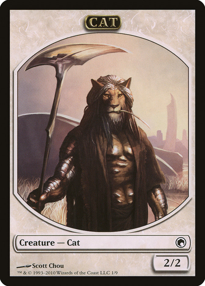 Cat (Scars of Mirrodin Tokens #1)