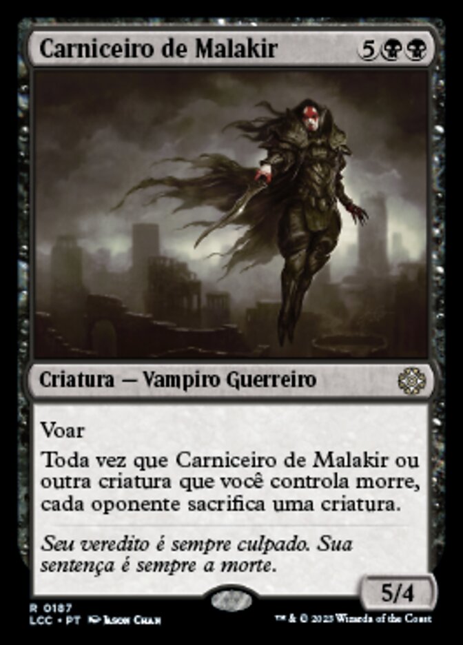 Butcher of Malakir (The Lost Caverns of Ixalan Commander #187)