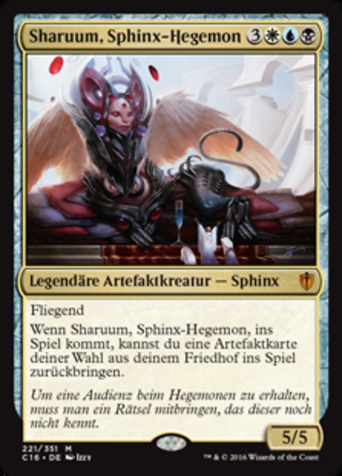 Sharuum the Hegemon (Commander 2016 #221)