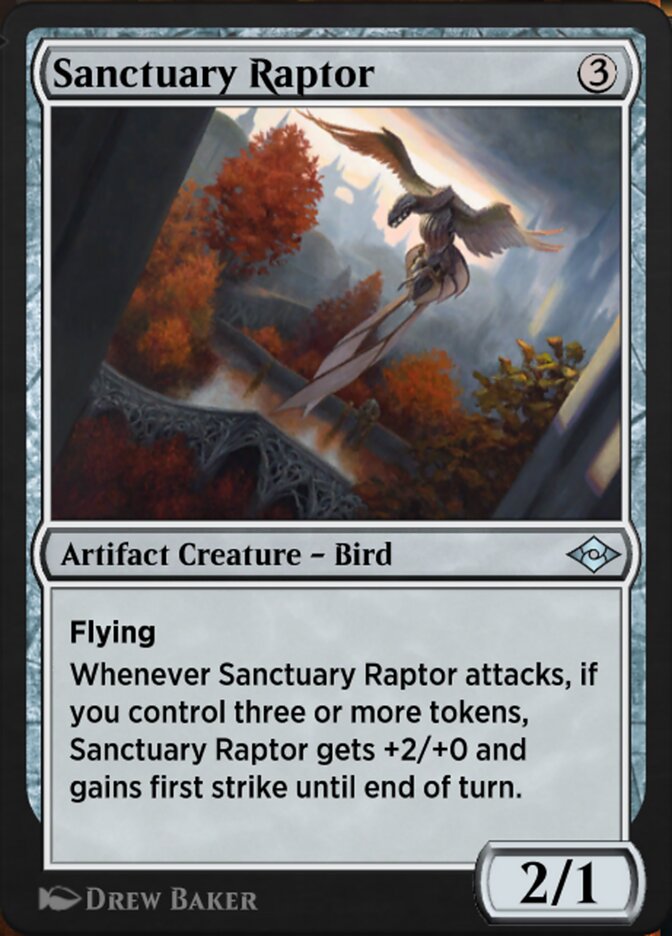 Sanctuary Raptor (Jumpstart: Historic Horizons #755)