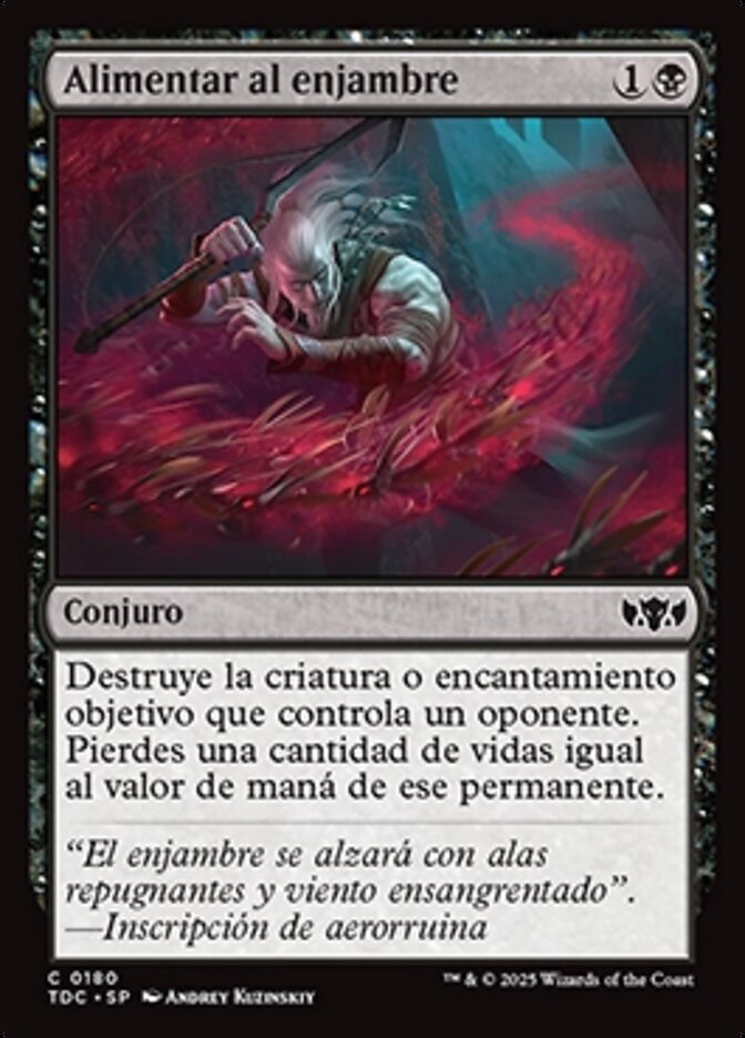 Alimentar al enjambre