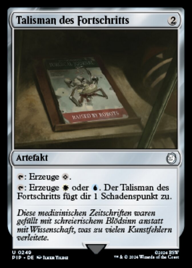 Talisman des Fortschritts