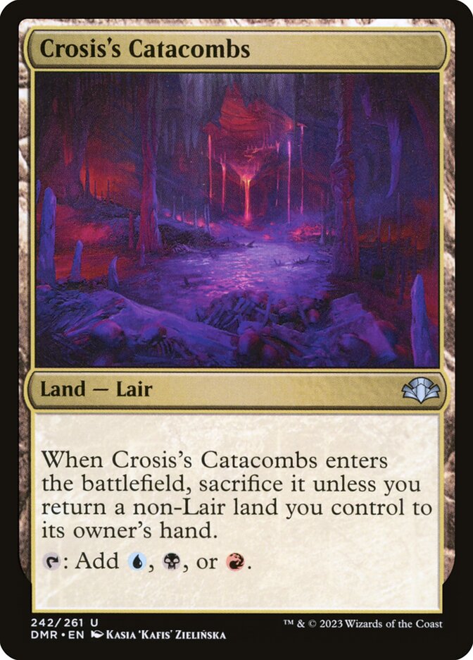 Crosis's Catacombs (Dominaria Remastered #242)