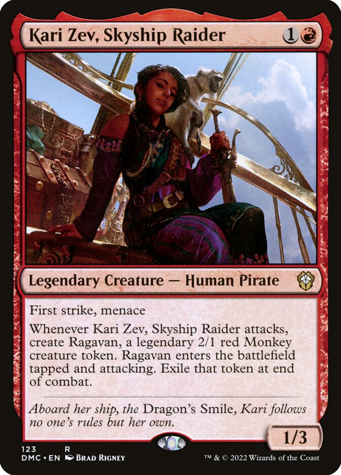 Kari Zev, Skyship Raider (Dominaria United Commander #123)