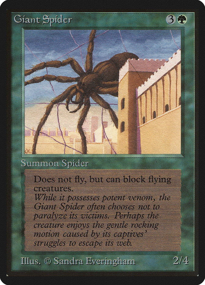 Giant Spider (Limited Edition Beta #199)