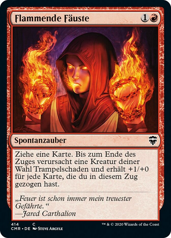 Flammende Fäuste