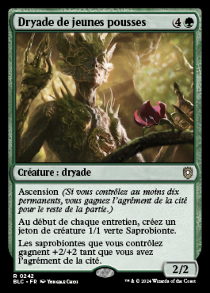 Tendershoot Dryad (Bloomburrow Commander #242)