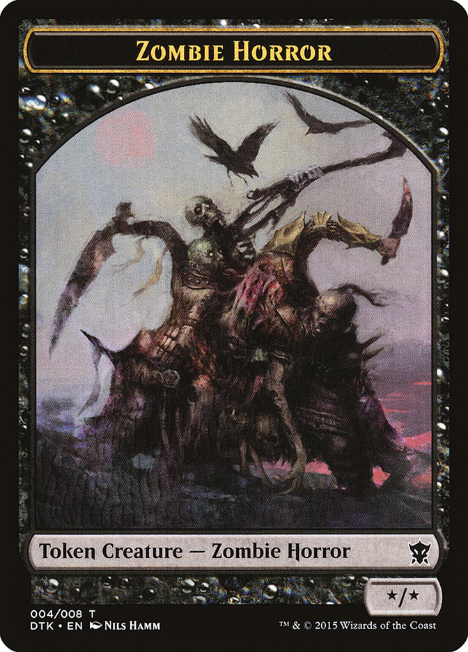 Zombie Horror (Dragons of Tarkir Tokens #4)