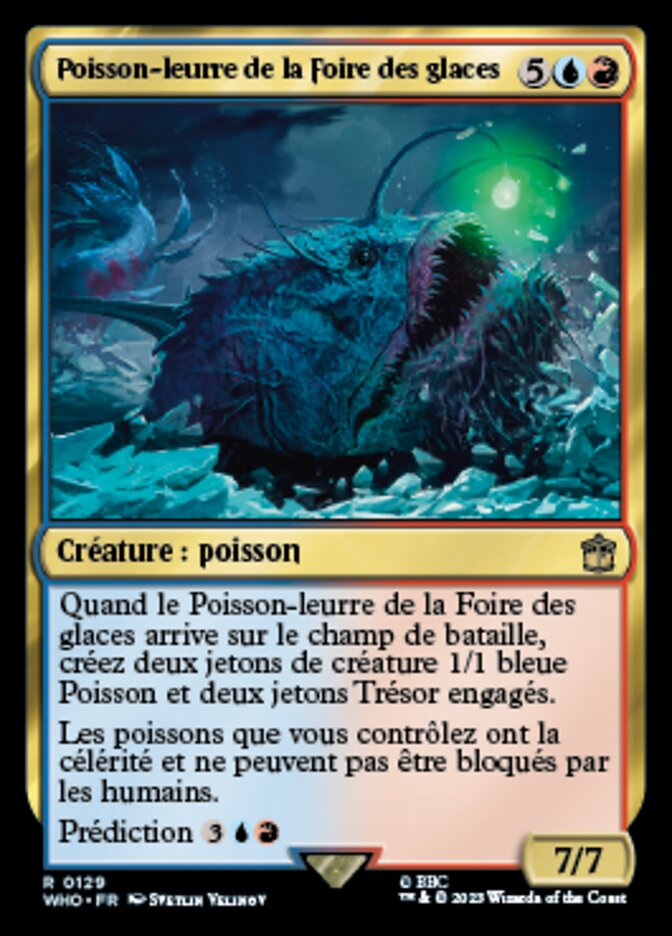 Poisson-leurre de la Foire des glaces