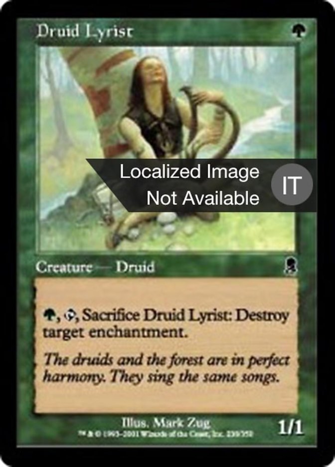 Druid Lyrist (Odyssey #238)
