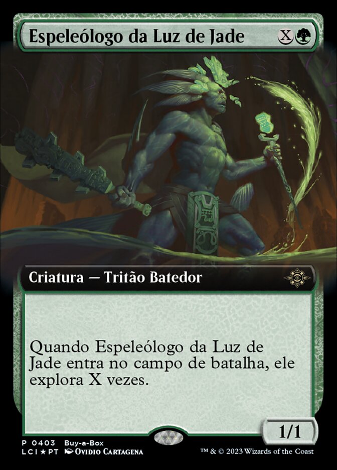 Espeleólogo da Luz de Jade