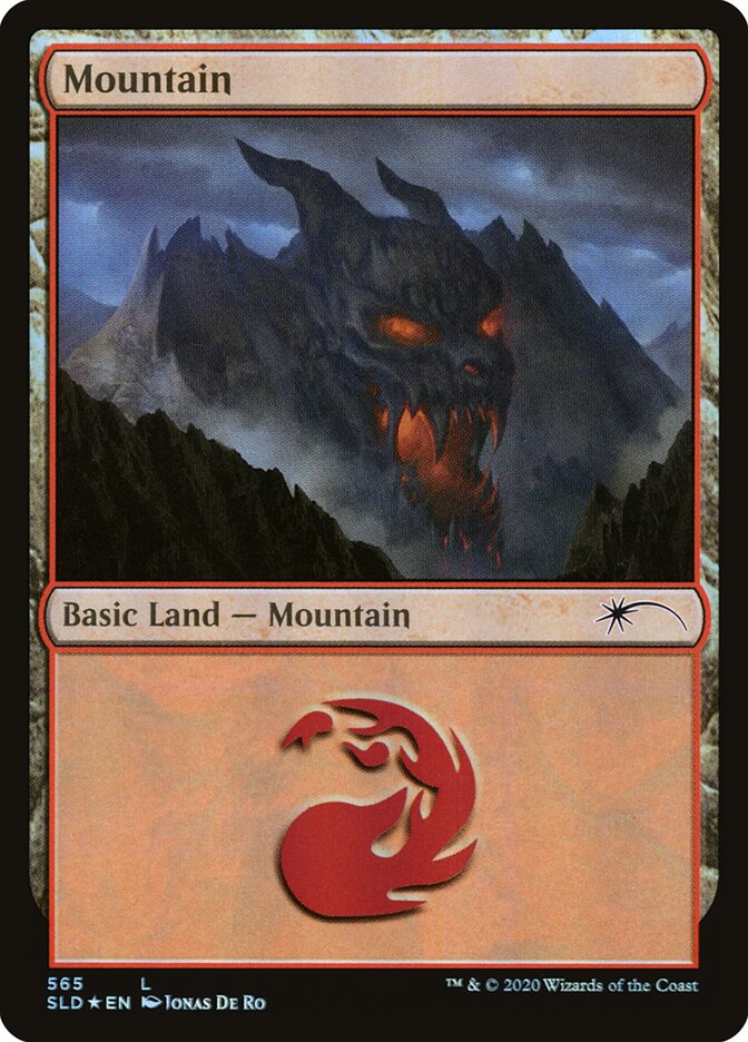 Mountain · Secret Lair Drop (SLD) #565 · Scryfall Magic: The 