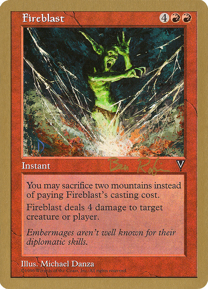 Fireblast (World Championship Decks 1998 #br79)