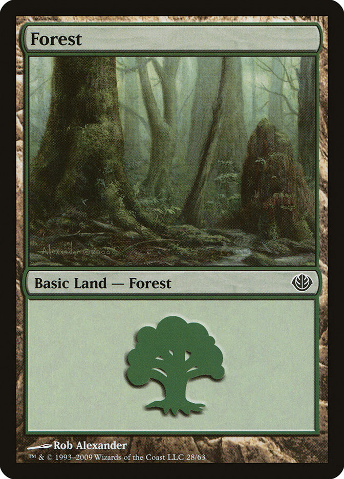 Forest (Duel Decks: Garruk vs. Liliana #28)