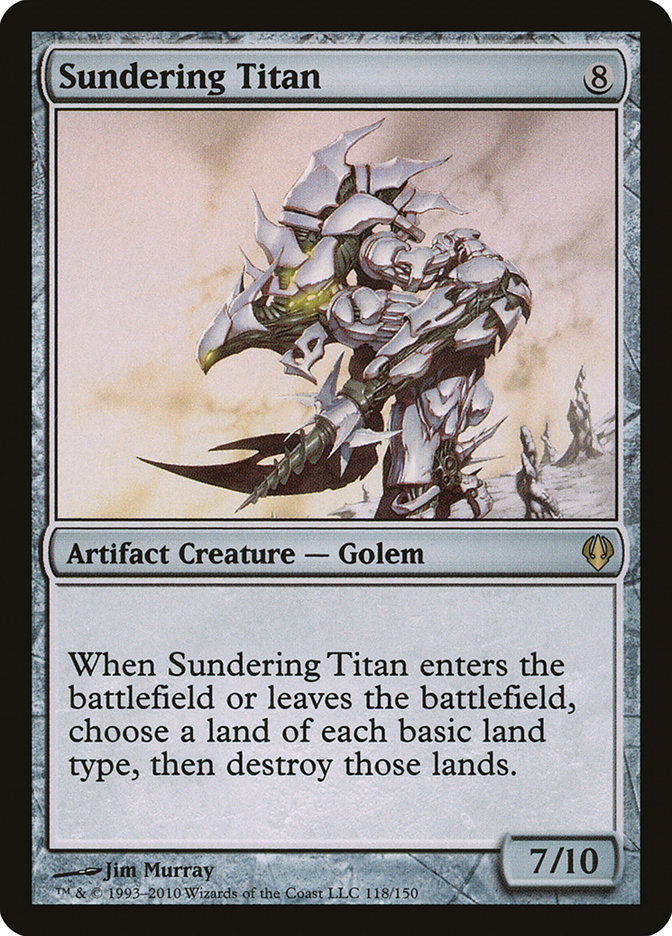 Sundering Titan (Archenemy #118)
