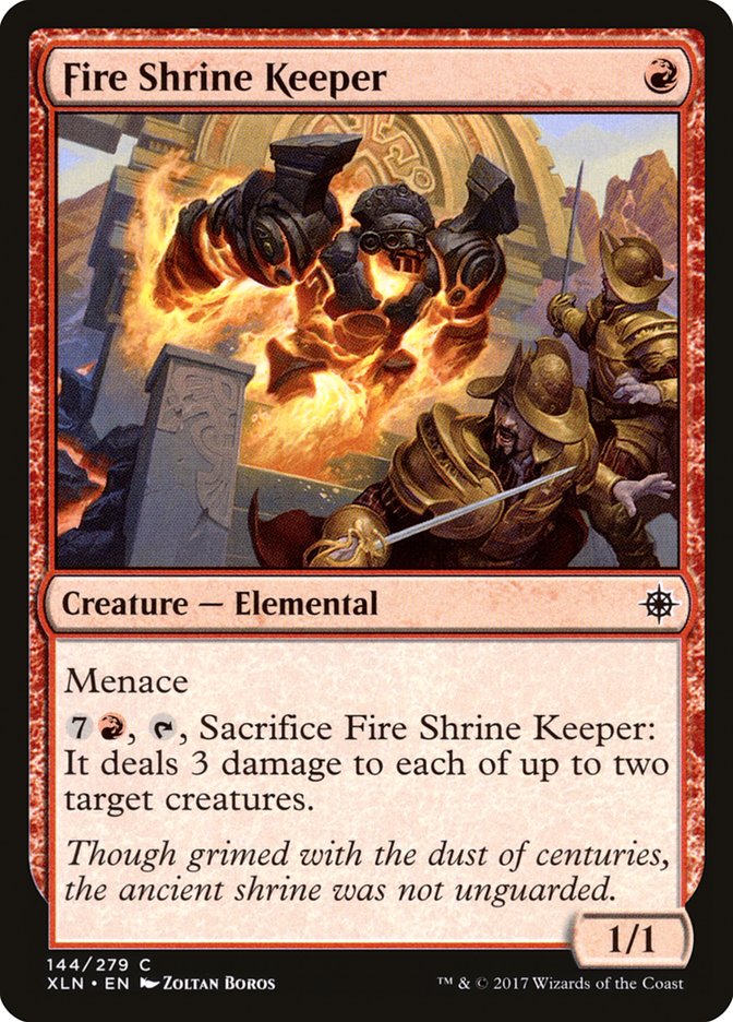 Fire Shrine Keeper (Ixalan #144)