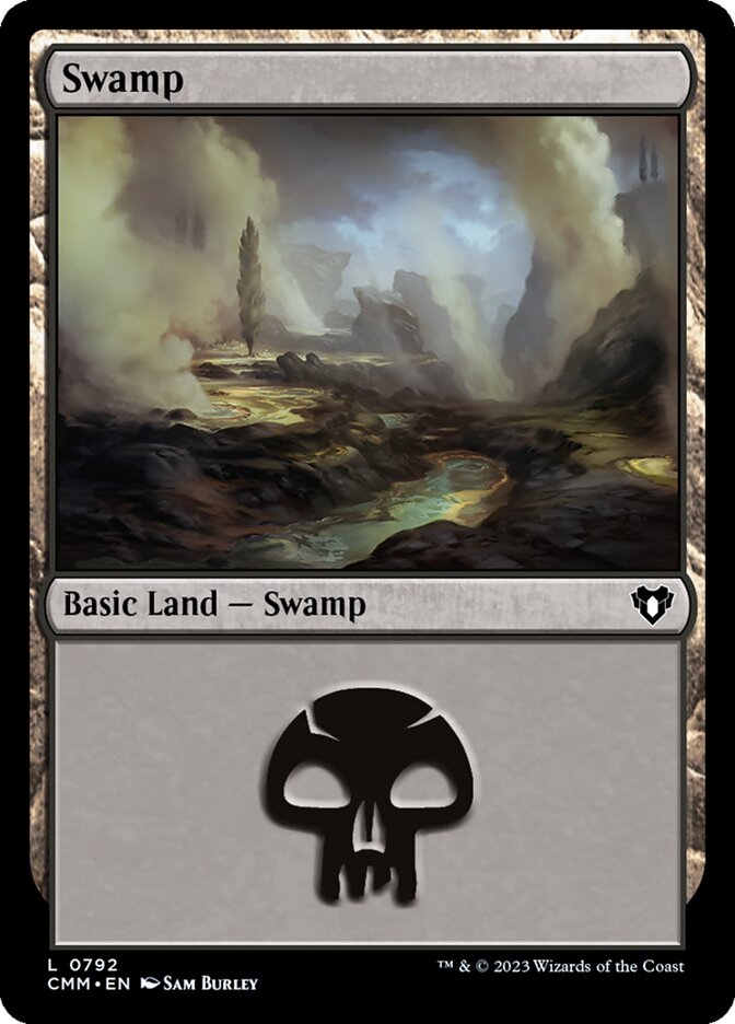 Swamp (Commander Masters #792)