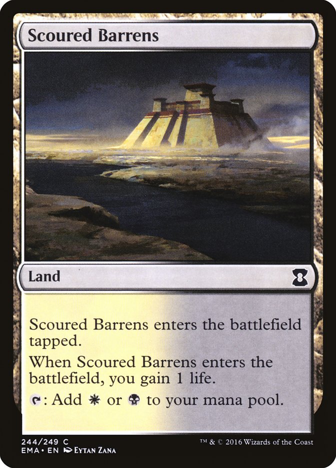 Scoured Barrens (Eternal Masters #244)