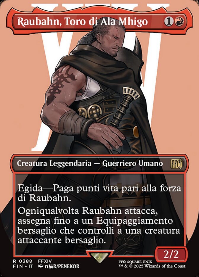 Raubahn, Toro di Ala Mhigo