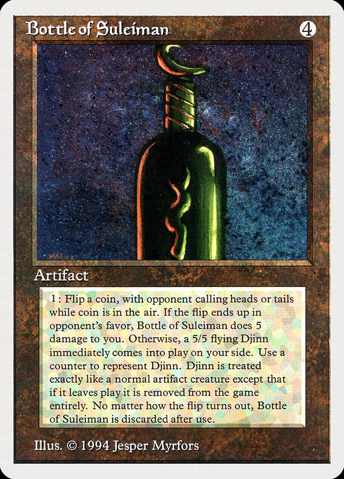 Bottle of Suleiman (Summer Magic / Edgar #237)