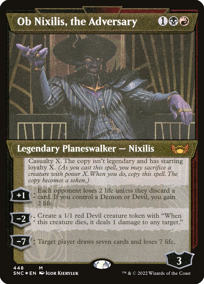 Ob Nixilis, the Adversary (Streets of New Capenna #448)