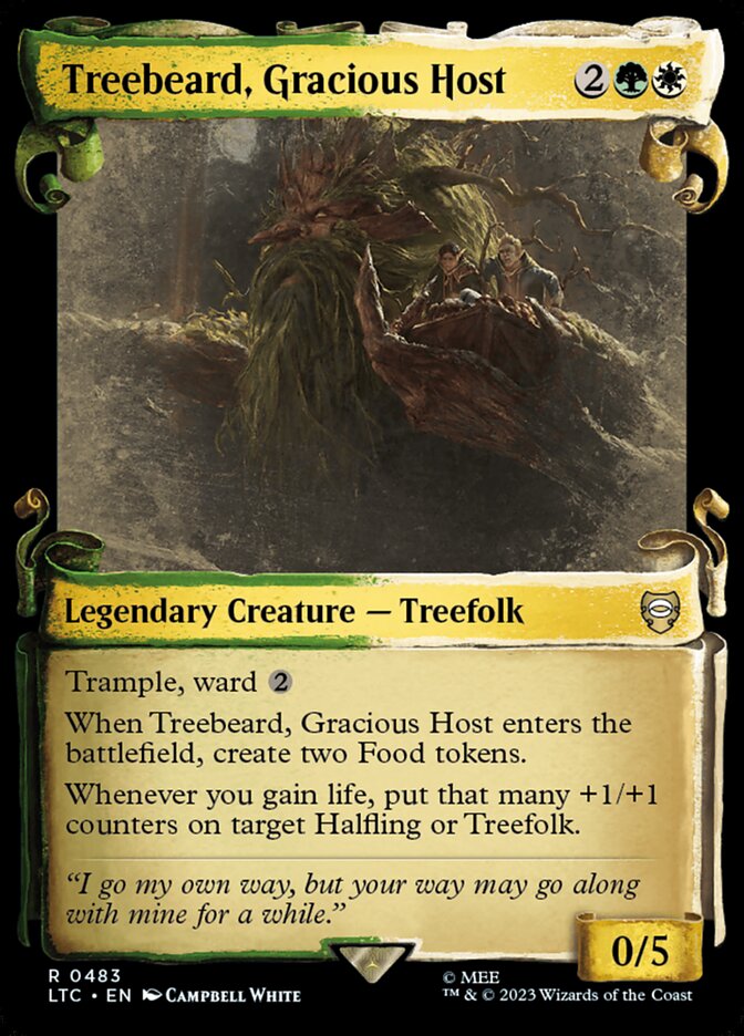 Treebeard, Gracious Host (Tales of Middle-earth Commander #483)