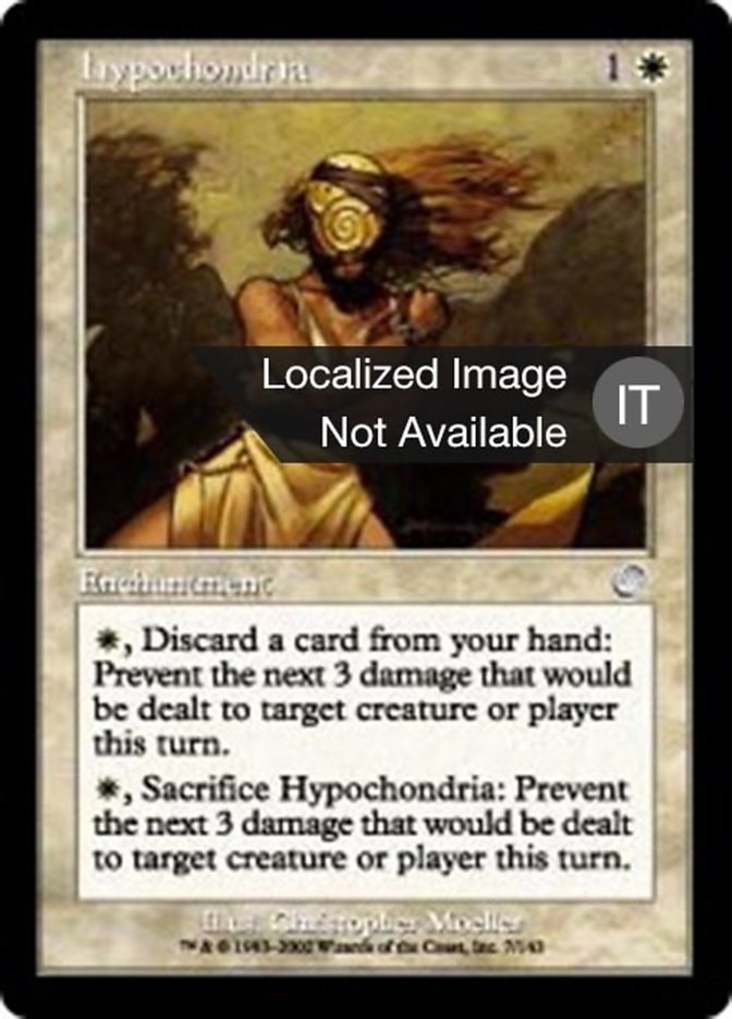 Hypochondria · Torment (TOR) #7 · Scryfall Magic The Gathering Search
