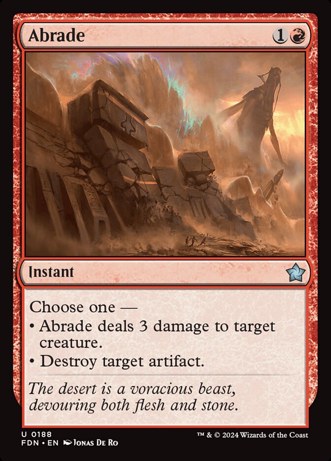 Abrade (Foundations #188)