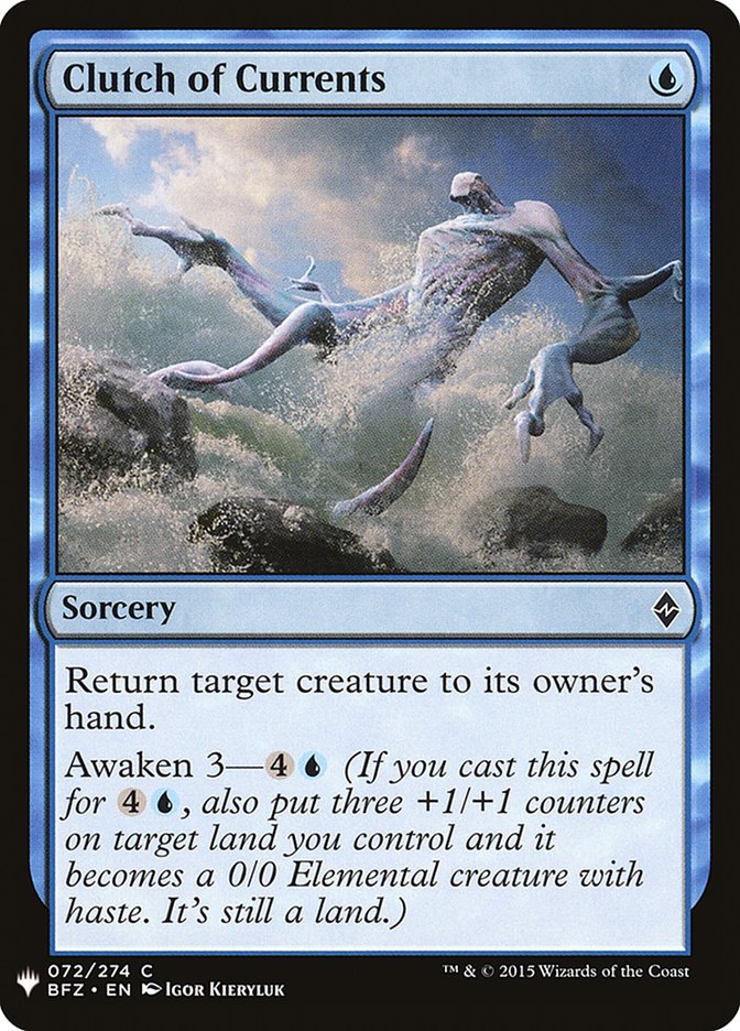 Clutch of Currents (The List #BFZ-72)