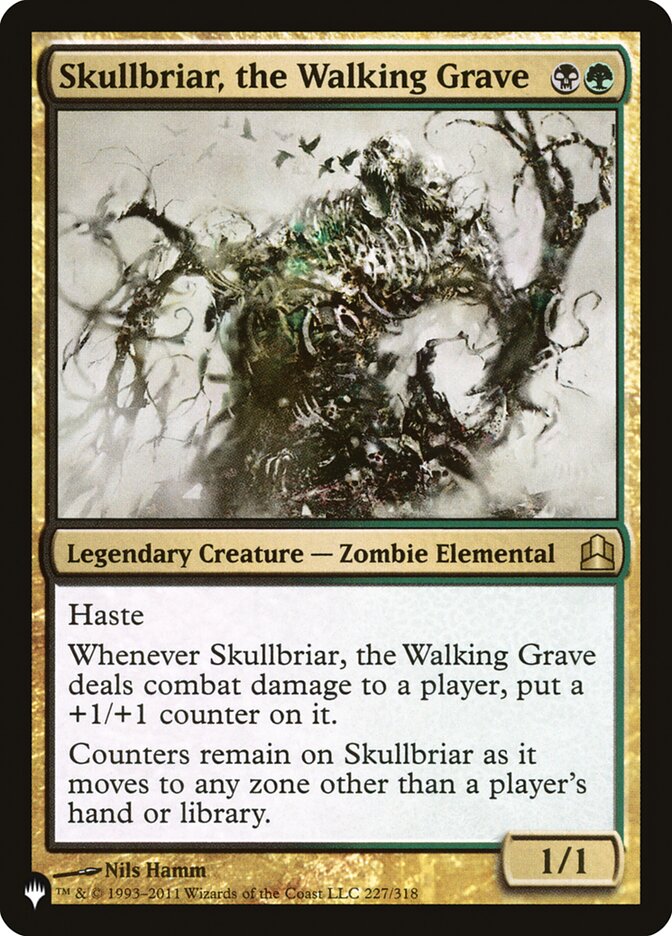 Skullbriar, the Walking Grave (The List #CMD-227)