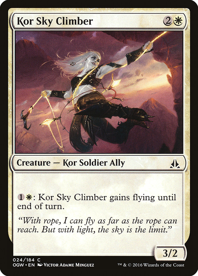Kor Sky Climber (Oath of the Gatewatch #24)