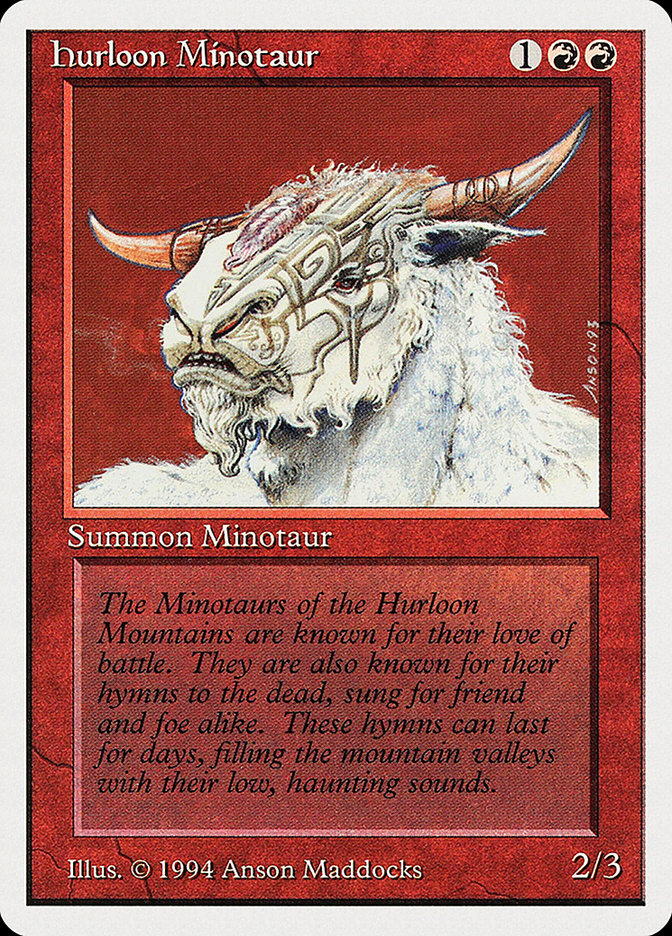 Hurloon Minotaur (Summer Magic / Edgar #159)