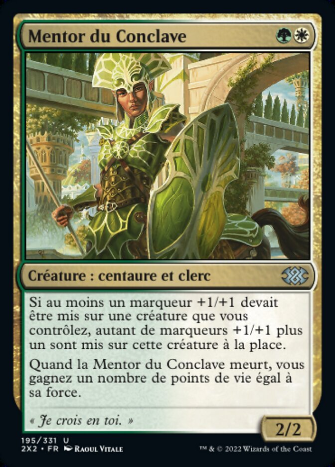 Conclave Mentor (Double Masters 2022 #195)