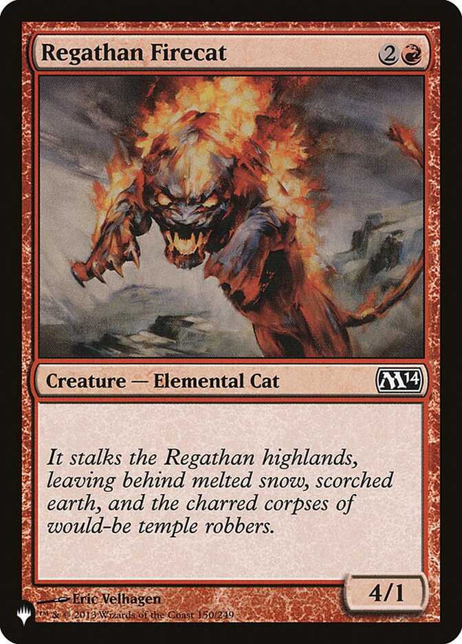 Regathan Firecat (The List #M14-150)