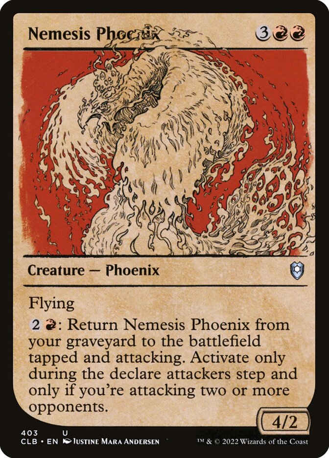Nemesis Phoenix (Commander Legends: Battle for Baldur's Gate #403)