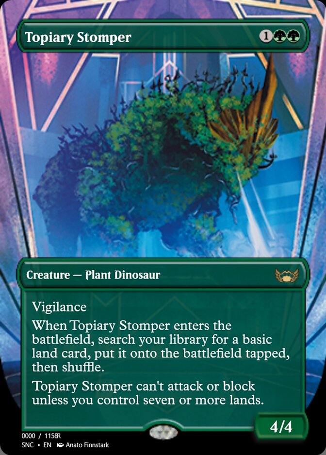 Topiary Stomper (Magic Online Promos #99711)