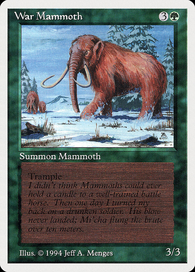 War Mammoth (Summer Magic / Edgar #228)