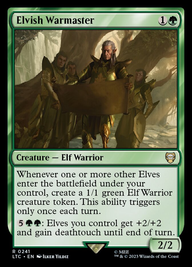 Elvish Warmaster (Tales of Middle-earth Commander #241)