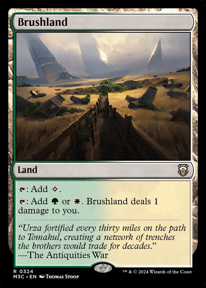 Brushland (Modern Horizons 3 Commander #324)
