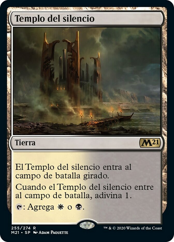 Temple of Silence (Core Set 2021 #255)