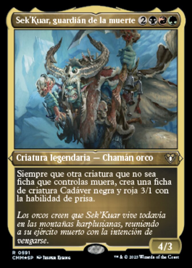 Sek'Kuar, guardián de la muerte