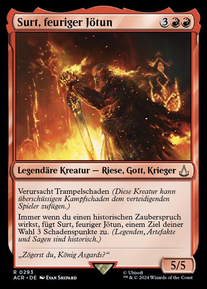 Surt, feuriger Jötun