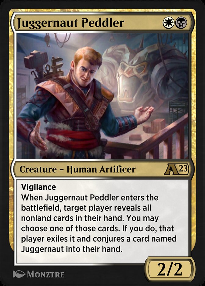 Juggernaut Peddler (Alchemy: Dominaria #23)