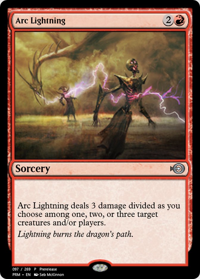 Arc Lightning (Magic Online Promos #55791)