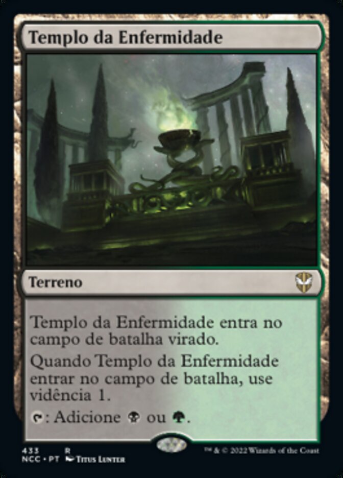 Temple of Malady (New Capenna Commander #433)