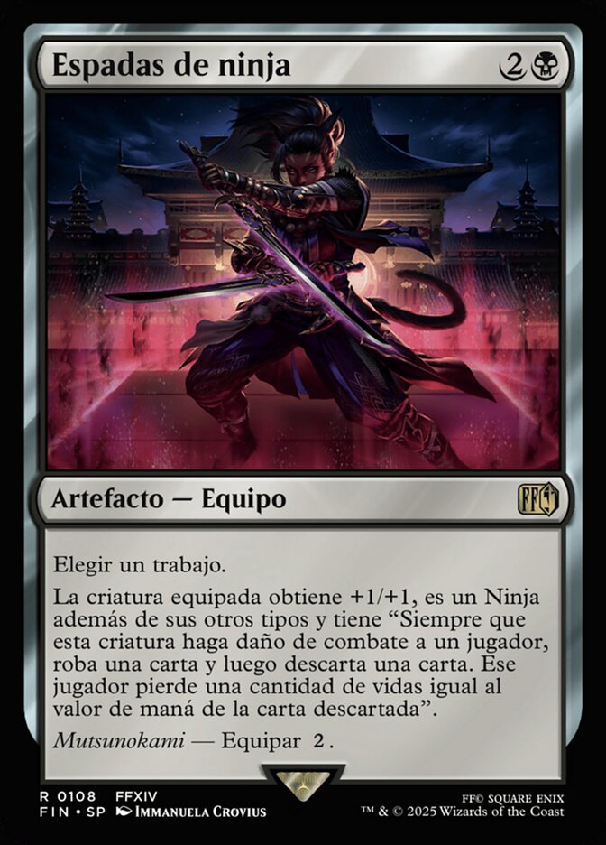 Espadas de ninja