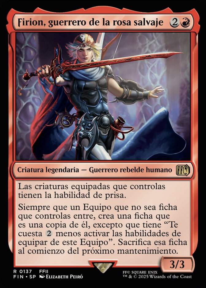 Firion, guerrero de la rosa salvaje