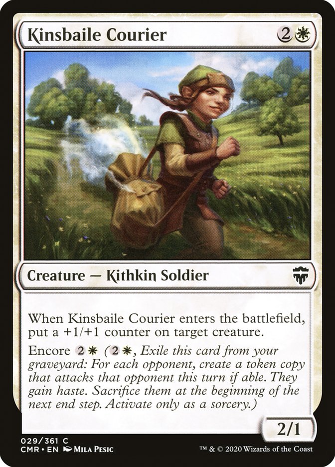 Kinsbaile Courier (Commander Legends #29)